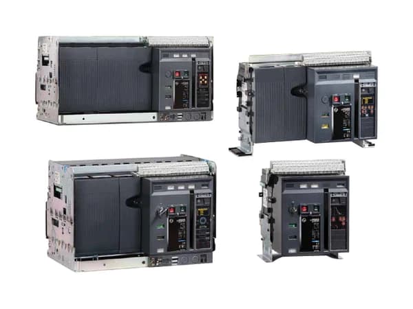 Air circuit breakers in fixed and draw-out versions