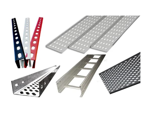 Ladder, perforated and raceway cable trays