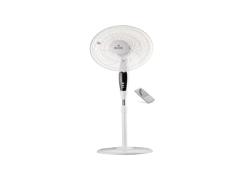 Polycab deluxe pedestal fan with remote control