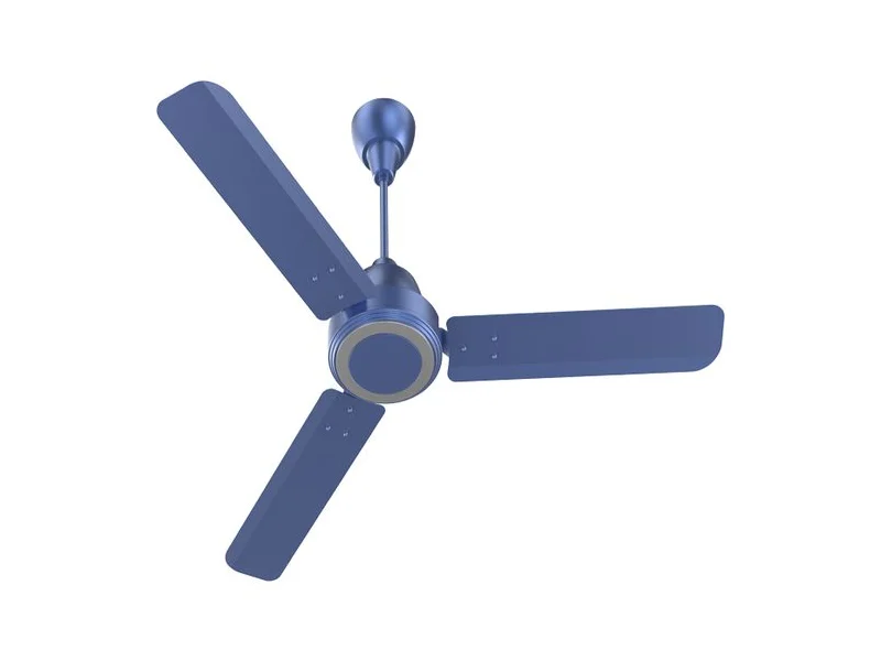 Polycab Stunner high-speed ceiling fan in indigo blue