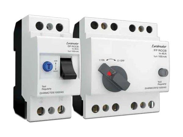 Residual current circuit breakers and RCBOs